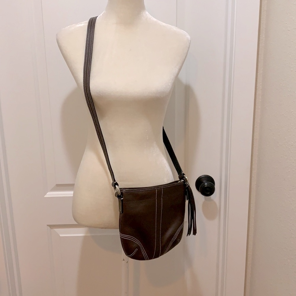 Coach SOHO tassel crossbody